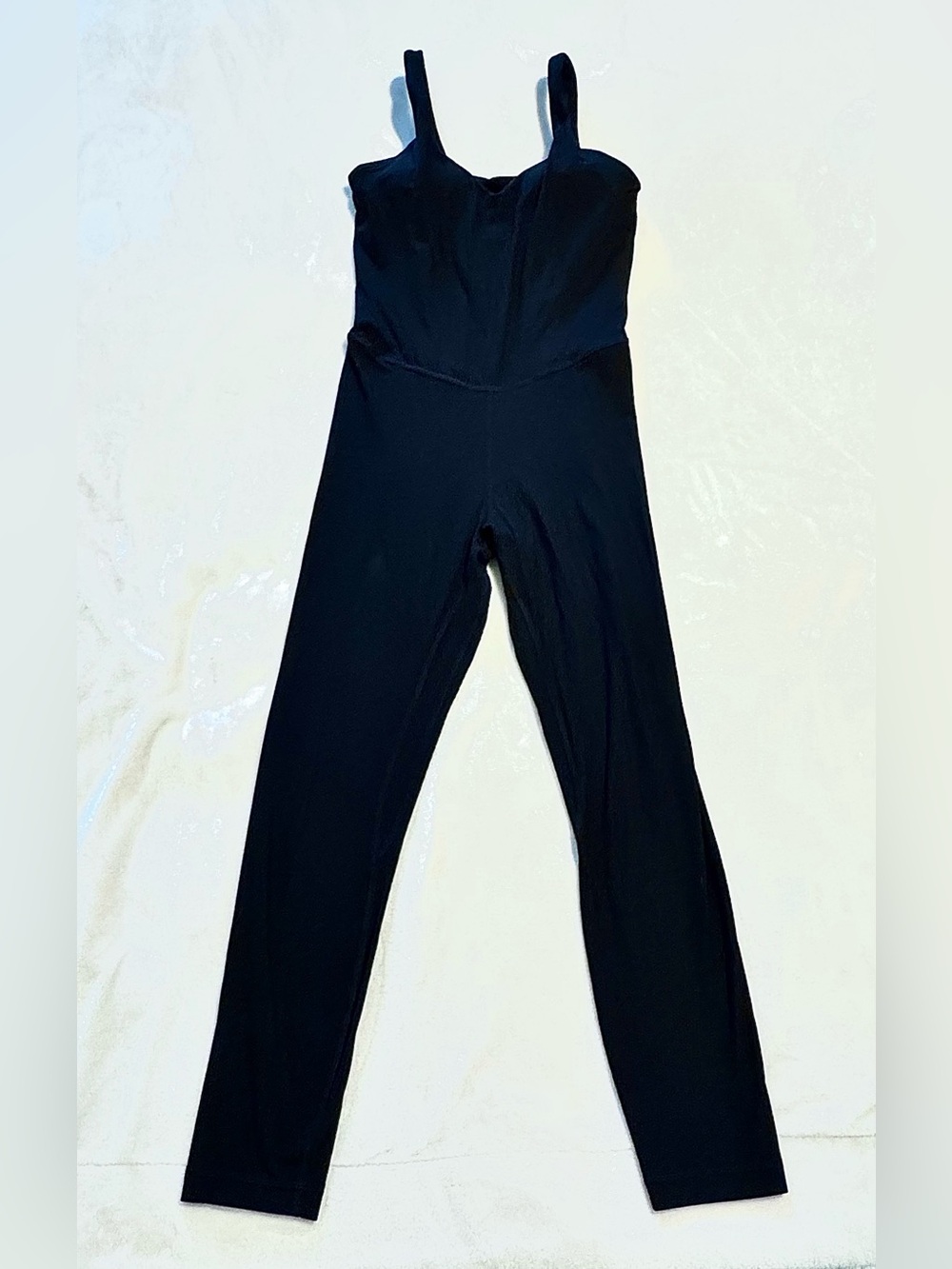 Lululemon Align Ribbed Bodysuit 25" In Black Women’s Sz 8 - Picture 5 of 11